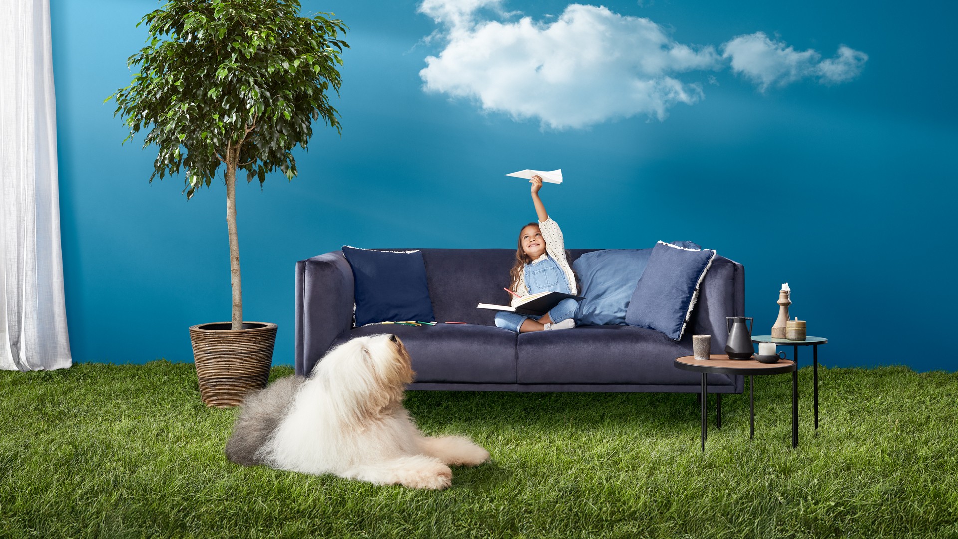 Dulux Air Clean paint Brand campaign. Art Direction by Aston Leach