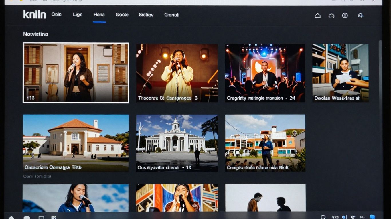 Organised digital media storage