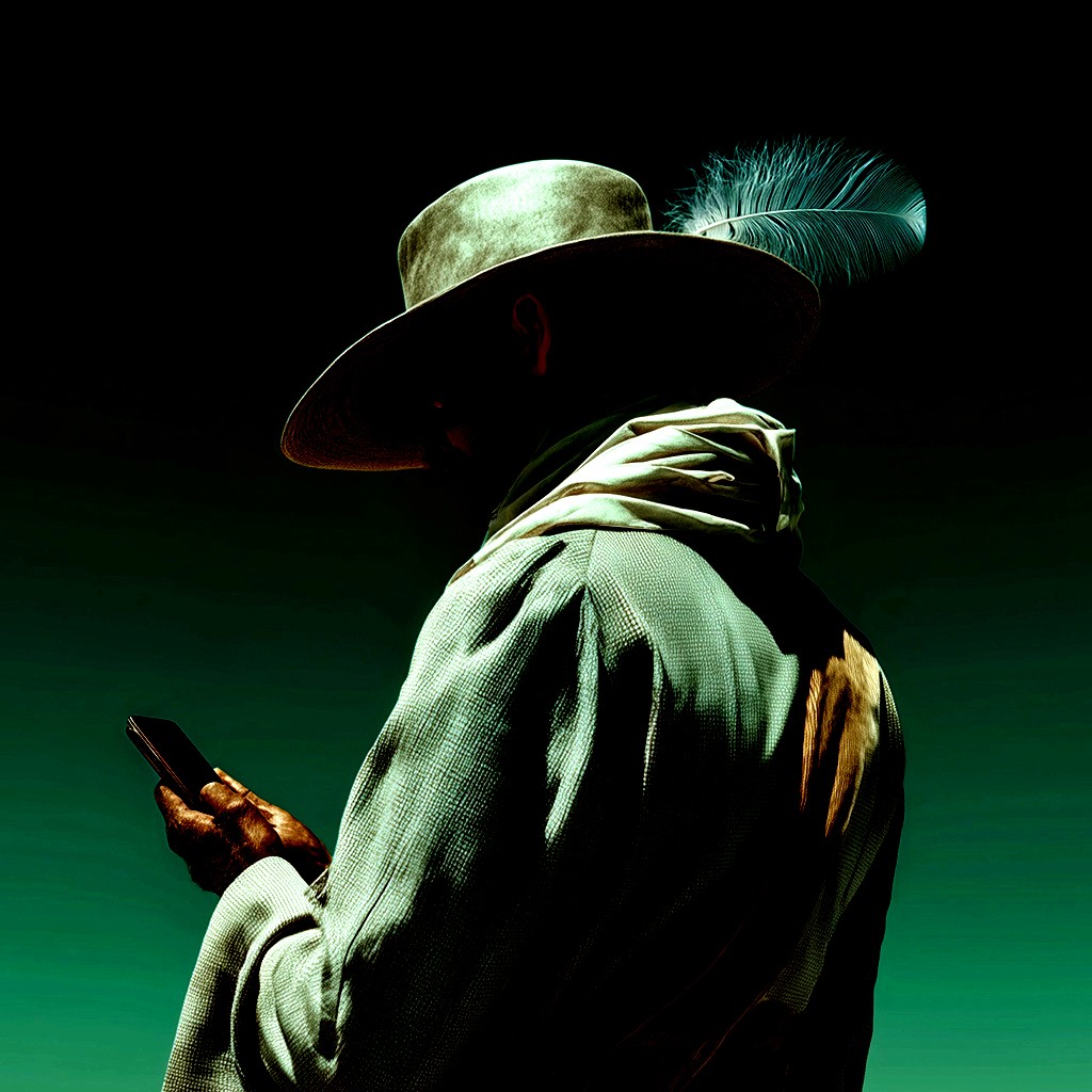Man pointing an aim