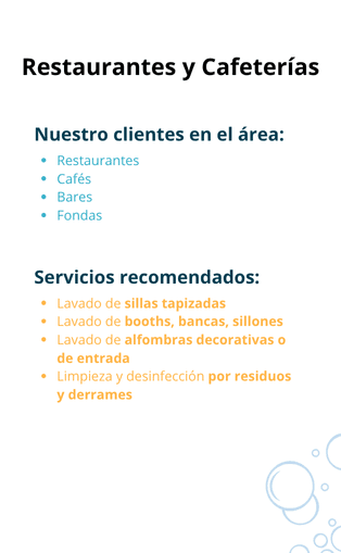 Restaurantes y cafeterías - Atrás