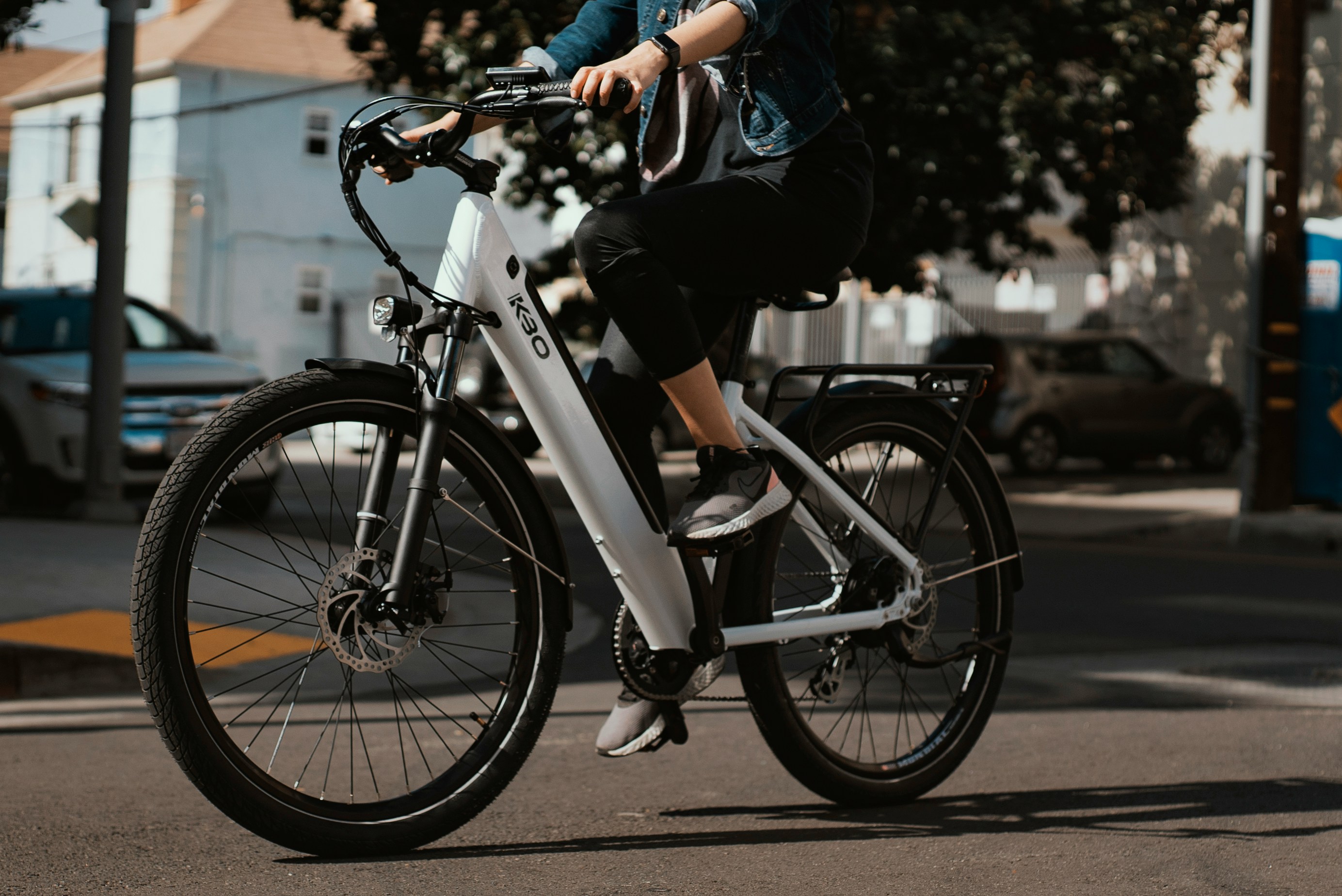 commuting to work on a ebike