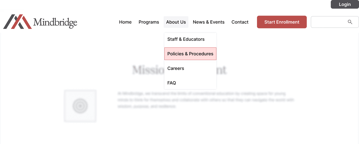 Homepage with utility bar, main menu, and vertical sticky button stack outlined, showing overlapping calls to action.