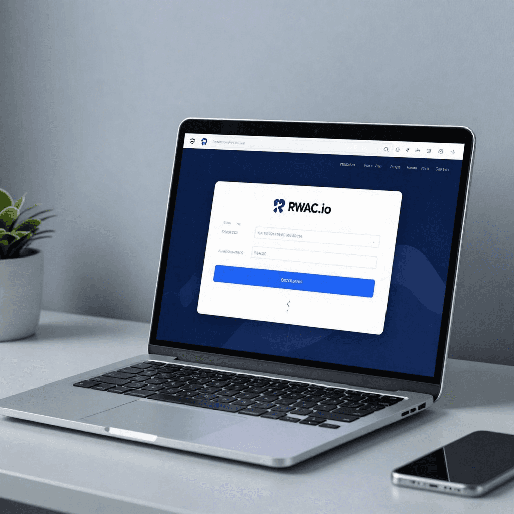 Two businessmen shaking hands in a modern, sunlit office setting.