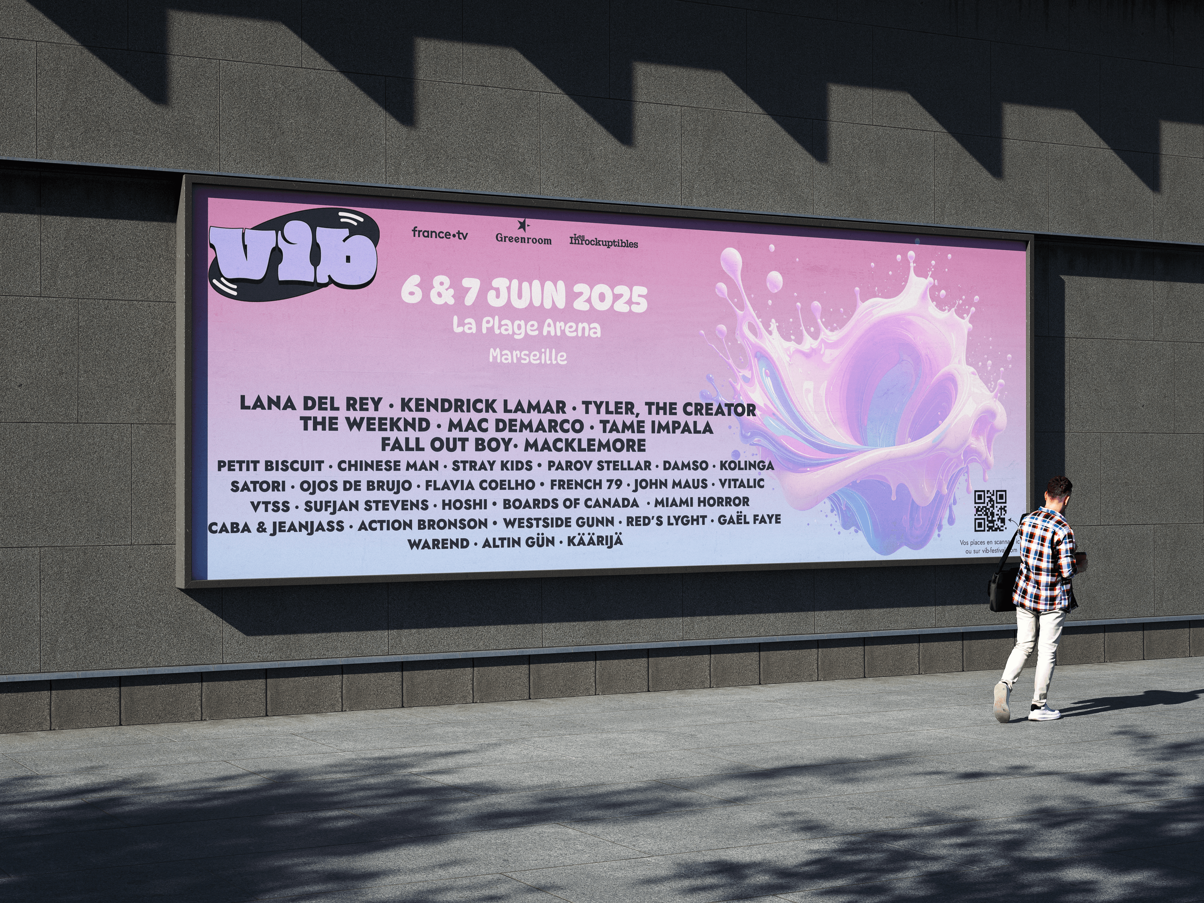 affiche promotionnelle du festival VIB