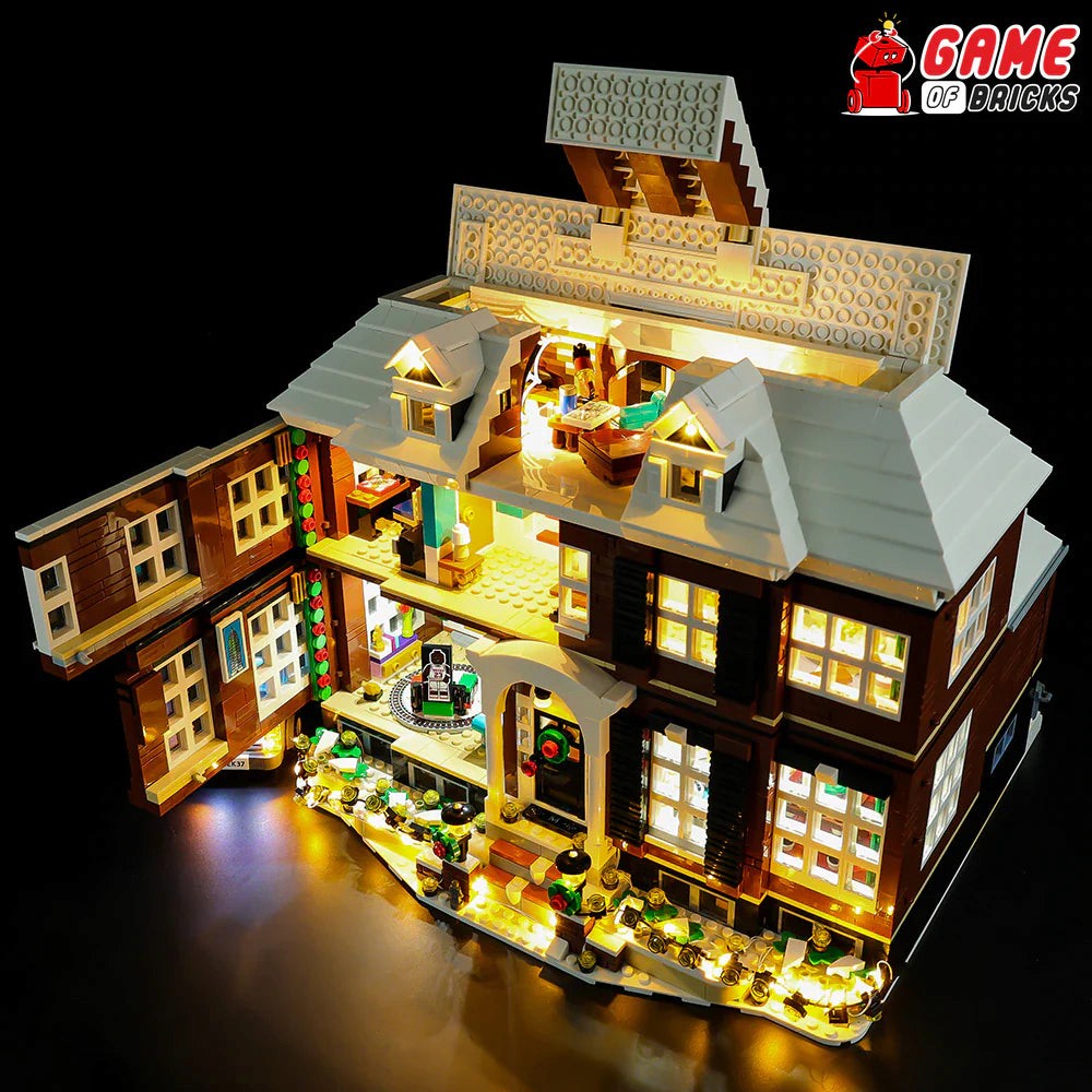 LED-lyssett til LEGO® Home Alone 21330, bilde 3 - Brikkenerd