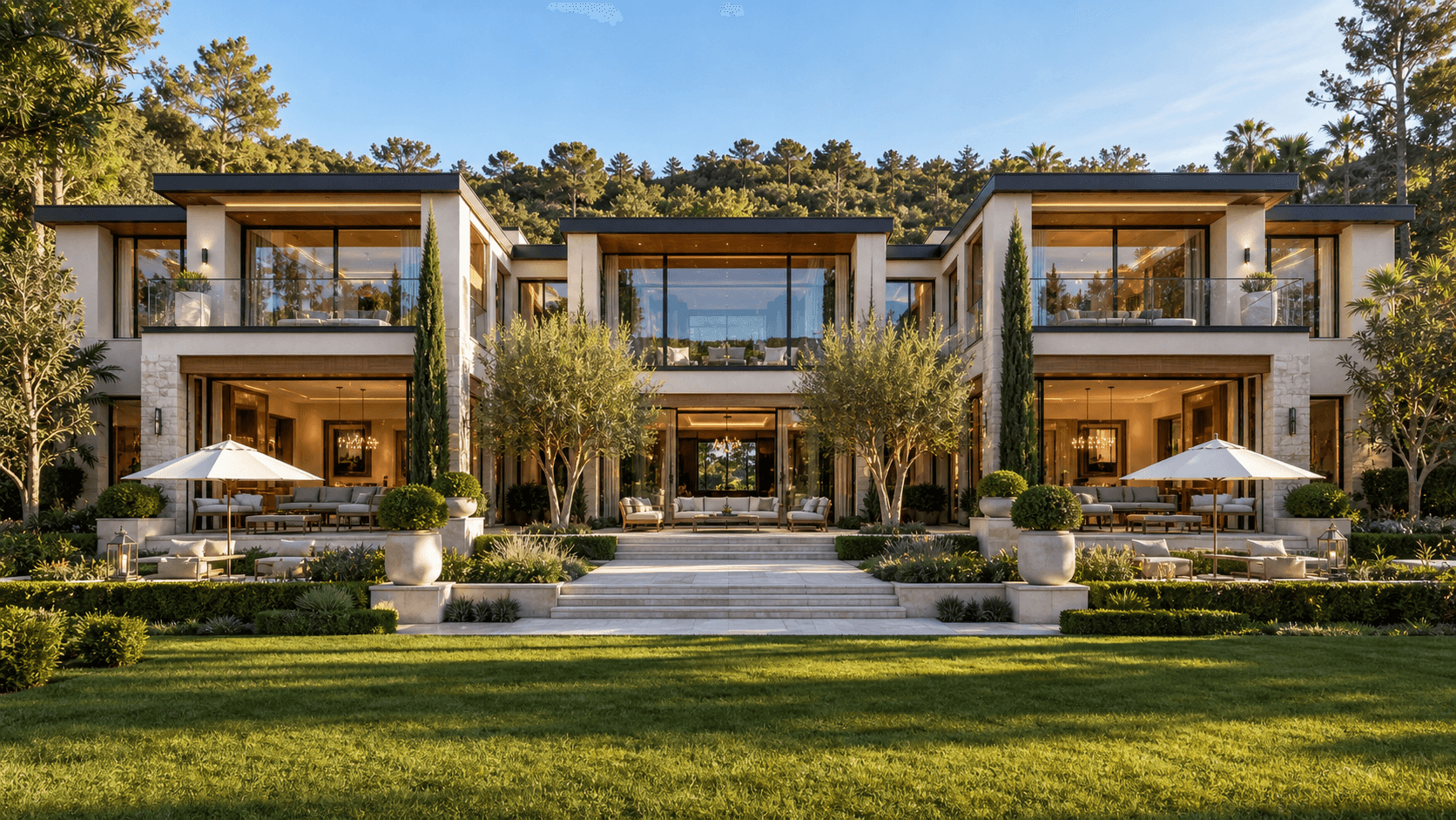 Exterior view of the Laurel Canyon Estate