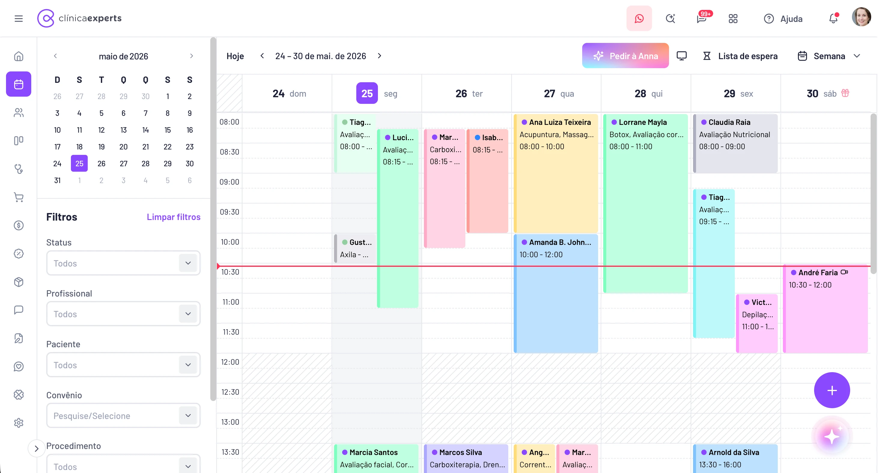 Trading journal notebook with daily trade notes and performance summary