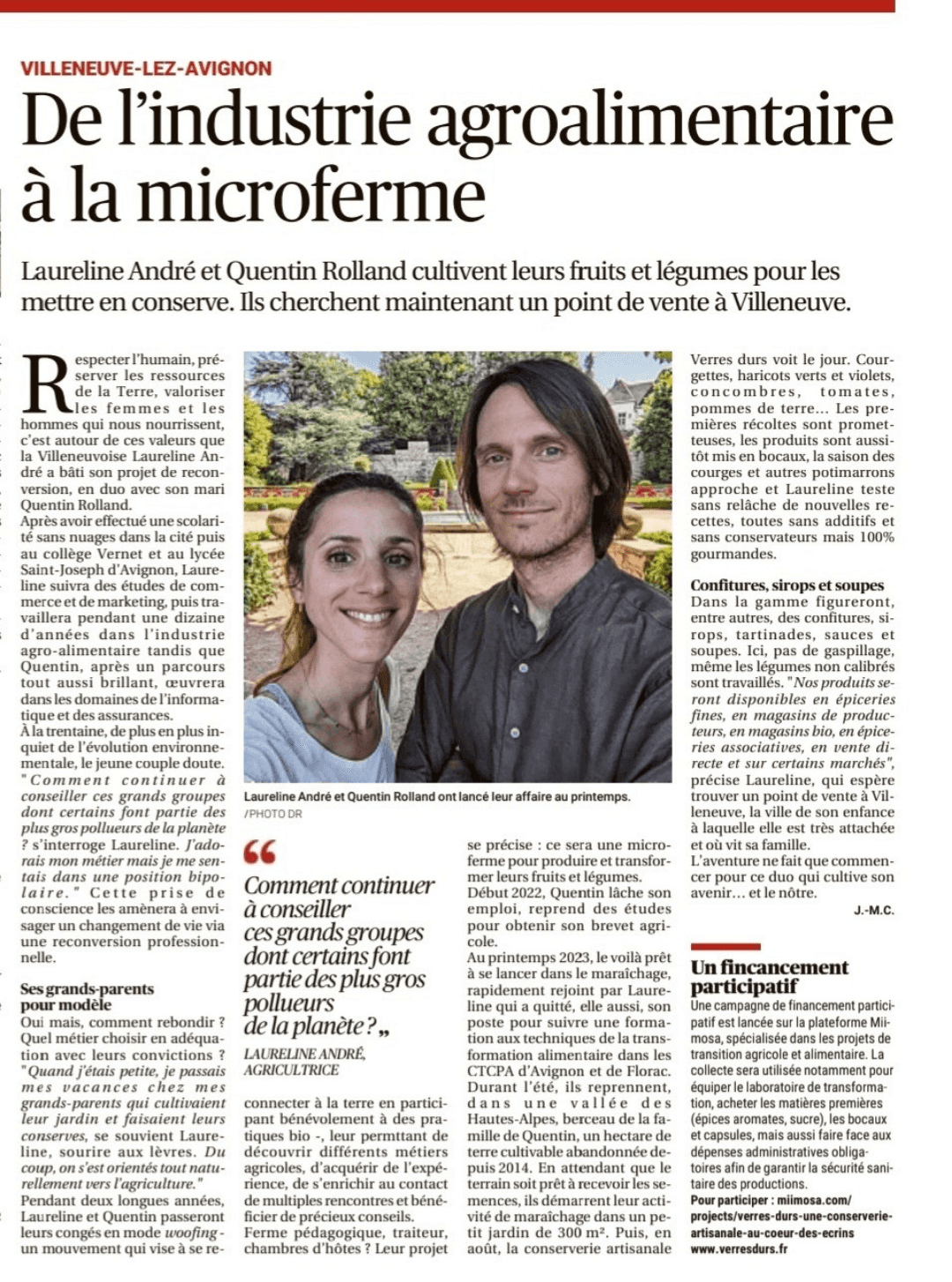 Article La Provence