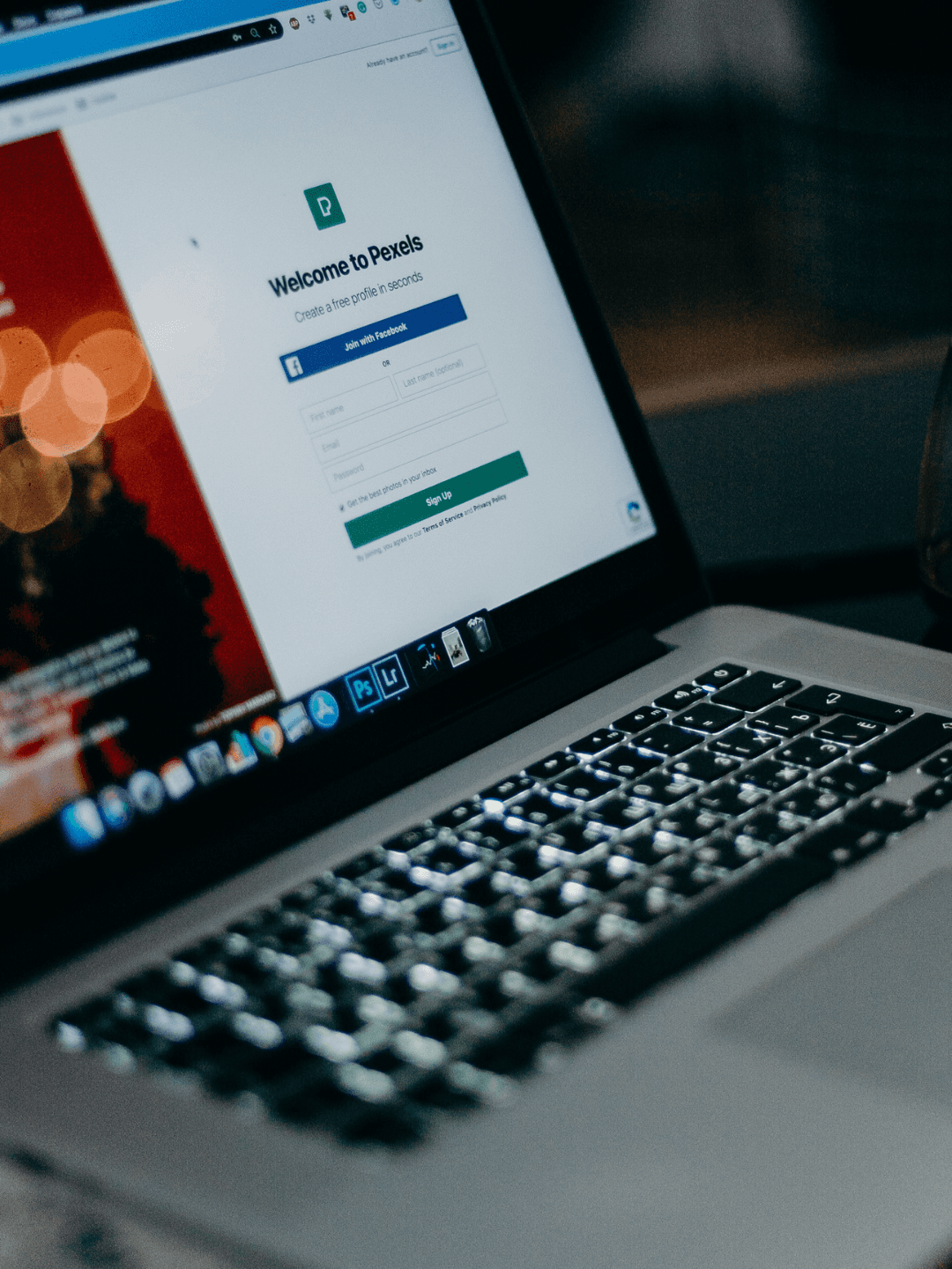 Open booklet with minimal logos designs