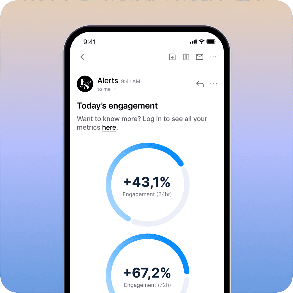 Interfejs do budowy grupy odbiorców do tworzenia segmentu klientów o wysokiej wartości, wykorzystując dane z Shopify. Filtry obejmują całkowitą wydaną kwotę powyżej 500 dolarów oraz lokalizację klientów w NYC, zasilane przez natywną integrację Shopify od Bird.