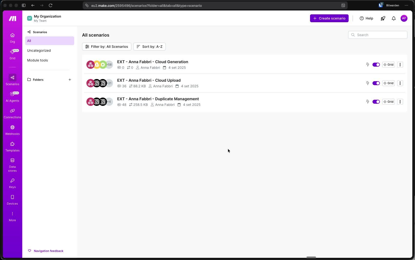 Automazioni Make.com