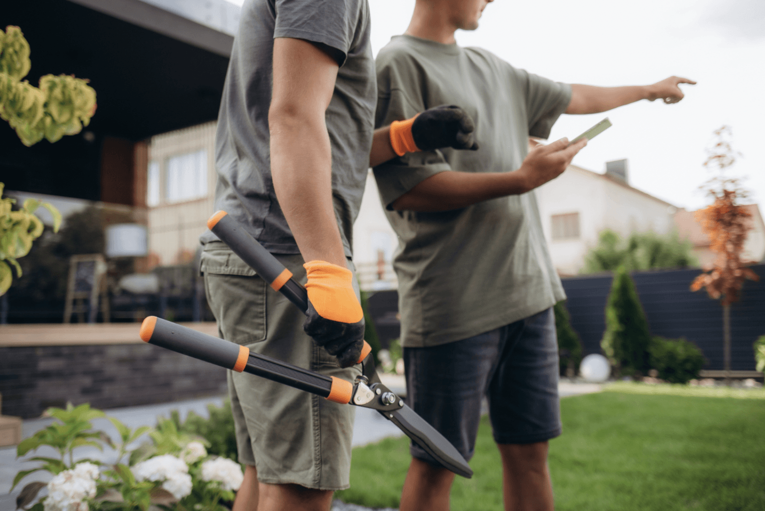 Newton landscaping safety