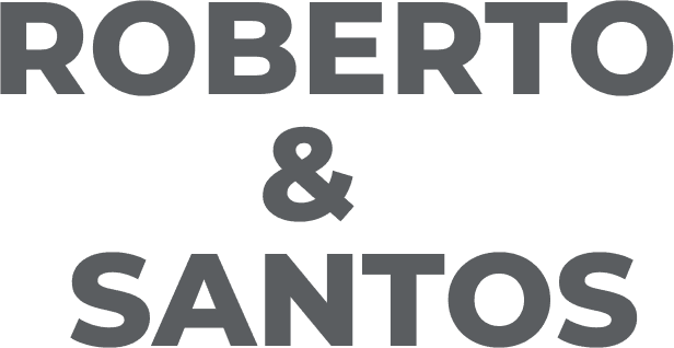 Logo imobiliária Roberto e Santos
