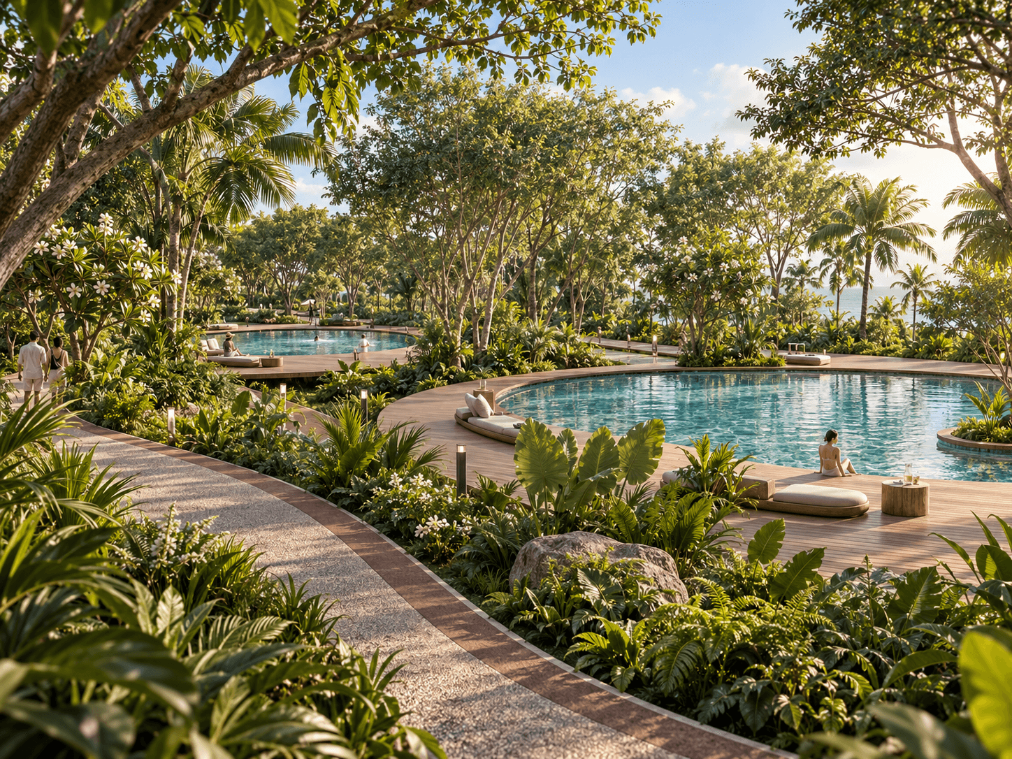luxury sustainable community planning - landscape