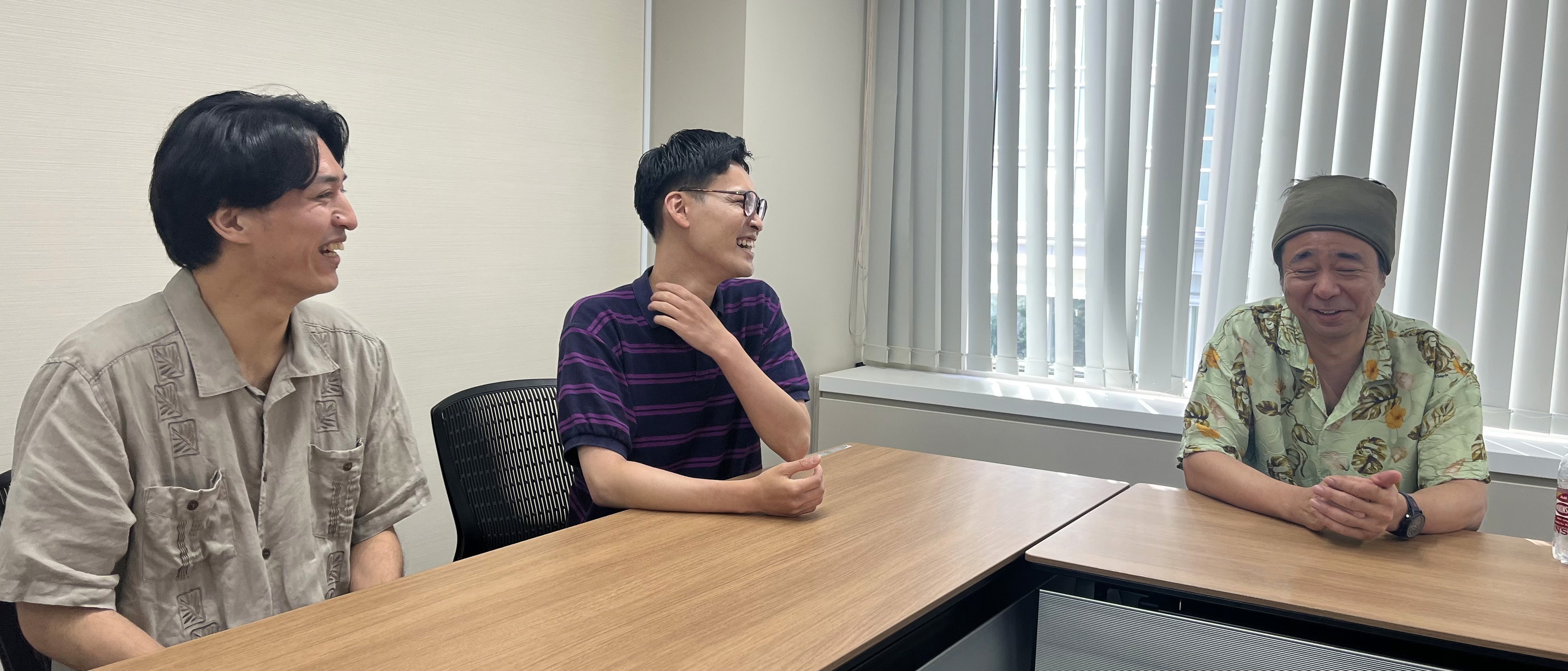 中野文也(トワイライト渚)、カミノシュウヘイ(トワイライト渚)、有野晋哉(よゐこ)