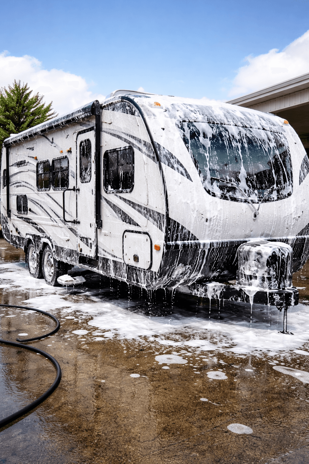 Motorhome Exterior Detailing in Everett, WA