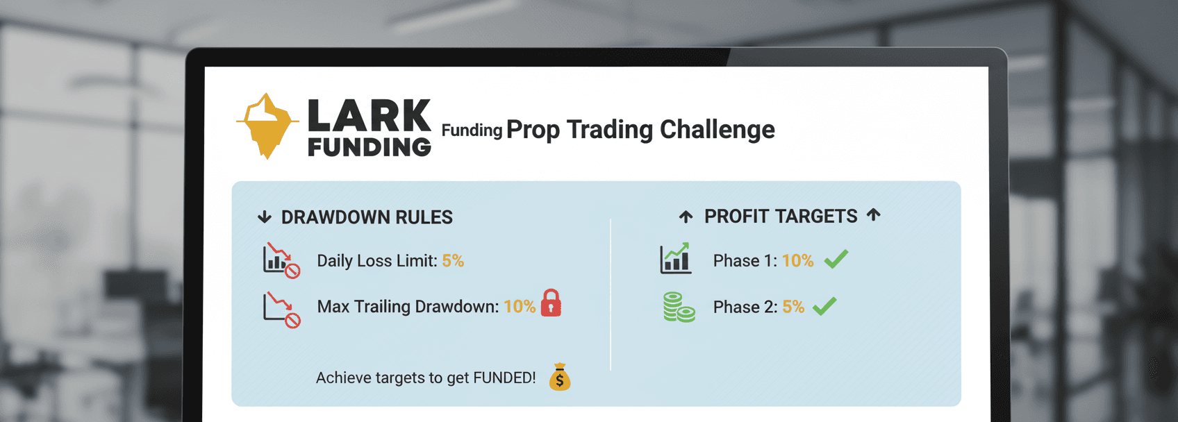 Lark Funding Drawdown Rules Infographic