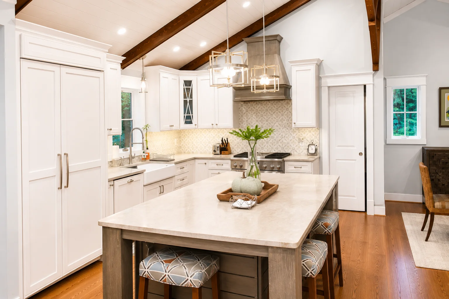 Custom Home Renovation - exterior 