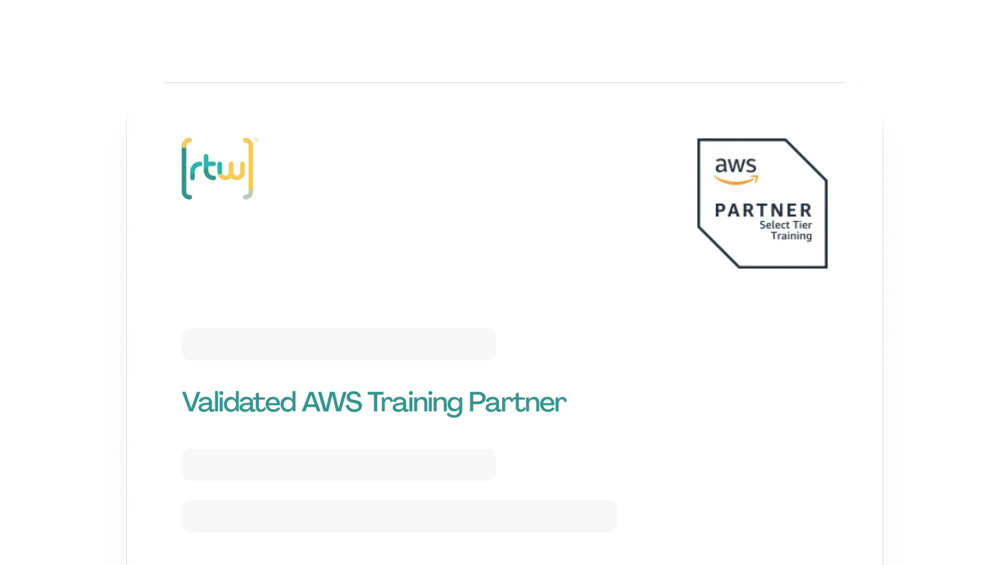 image of Aws Partner Card Illustrations