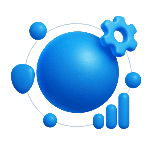 A 3D geometric designs and graphs.
