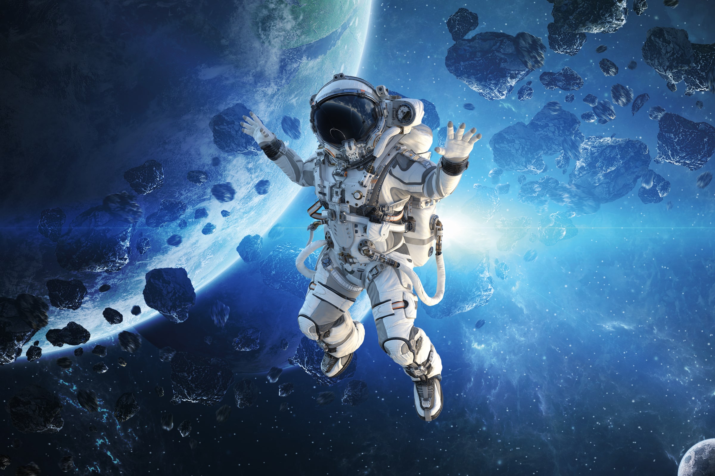 Space Theme Educational Wall Graphics