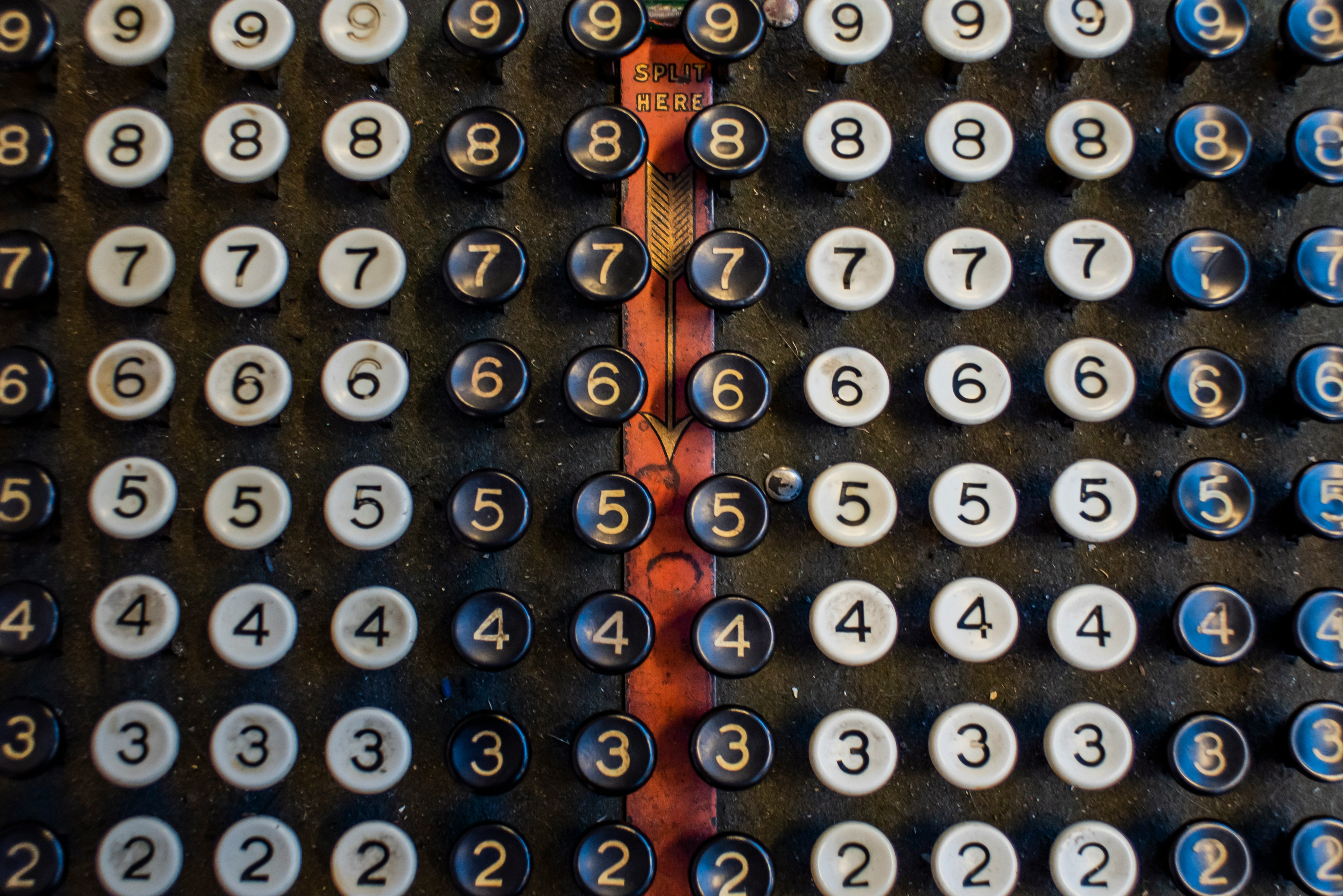 a close up of a calculator