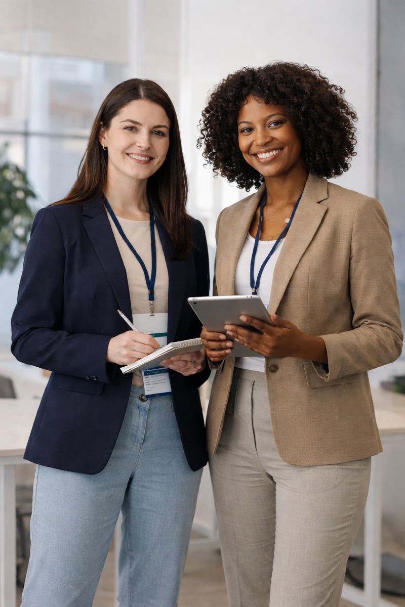 Man in Office Setting