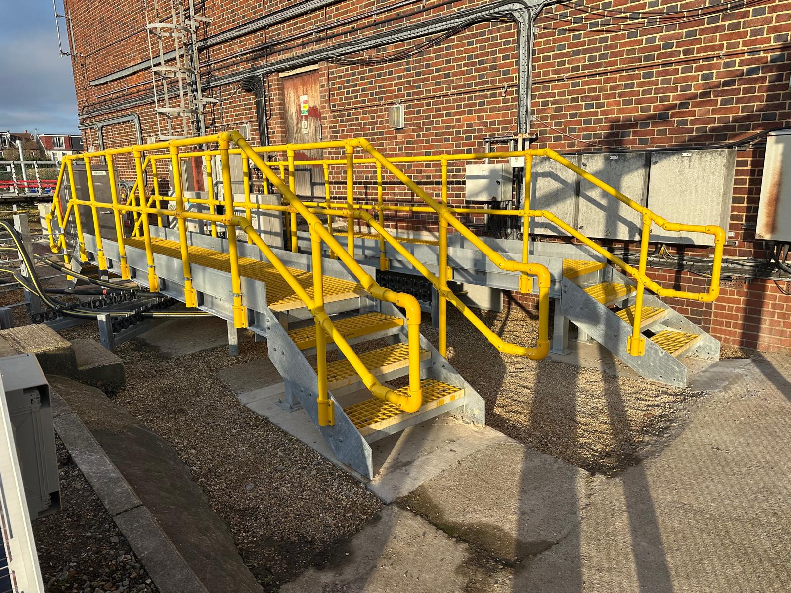 An electrical rail project completed by DPH 