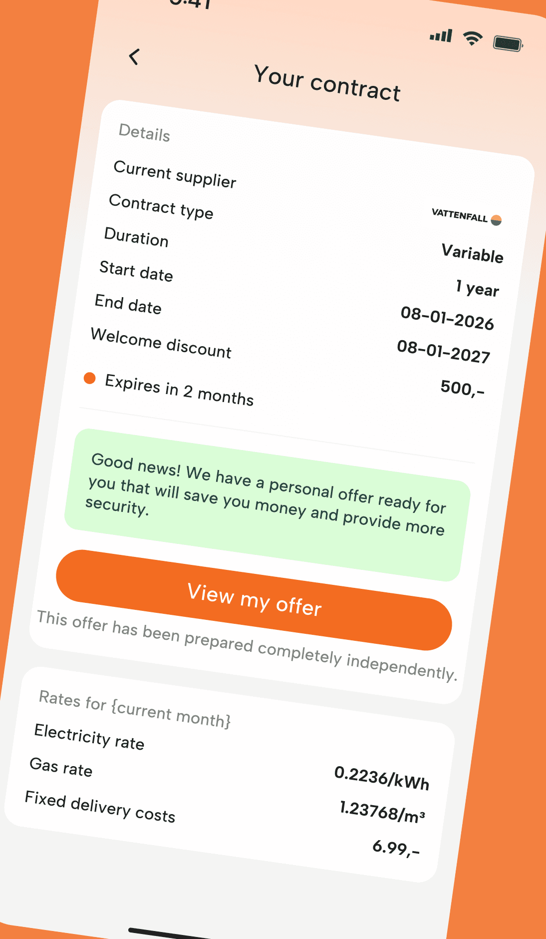 Minimalist Audio Device