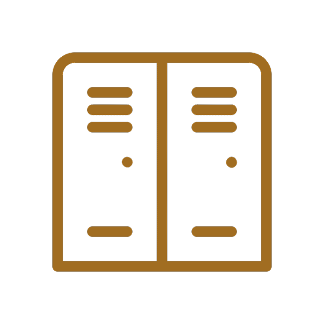 Armario tipo vestier moderno