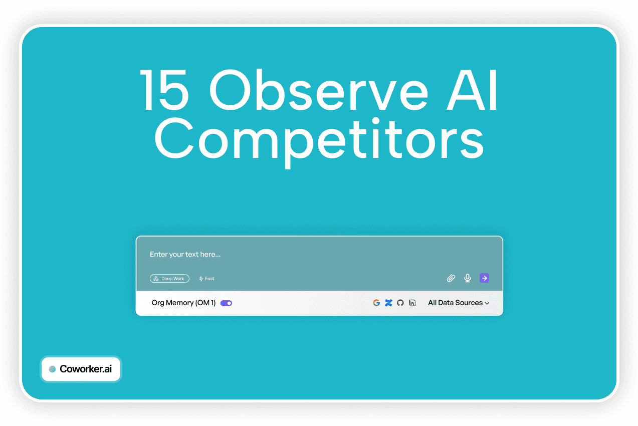 15 Best Observe AI Competitors and Alternatives in 2026