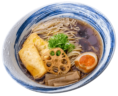 Ramen vege shoyu w Mugi Izakaya w Warszawie