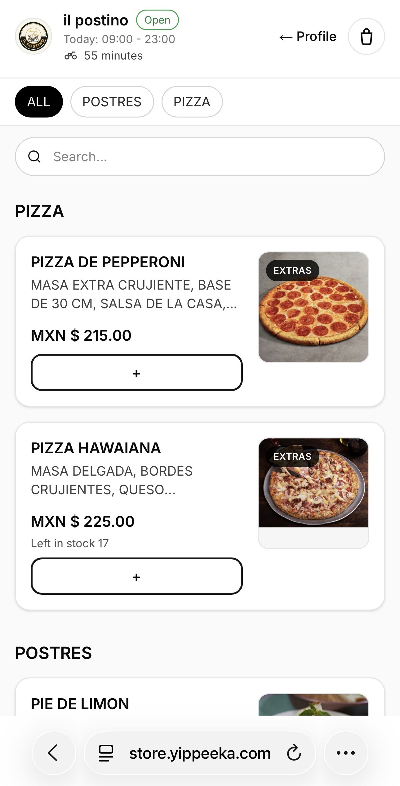 Yippeeka Tienda Movil