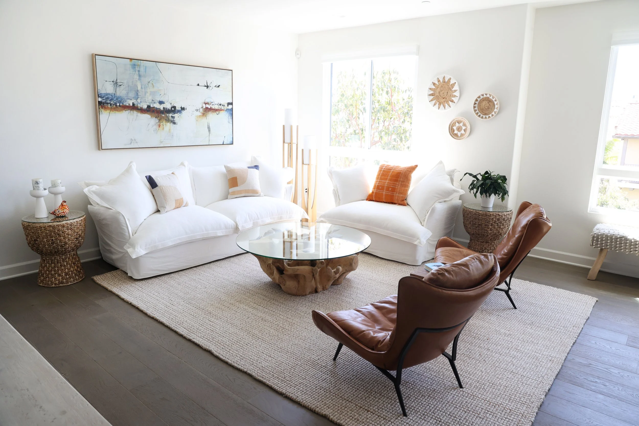 Temporary project interior