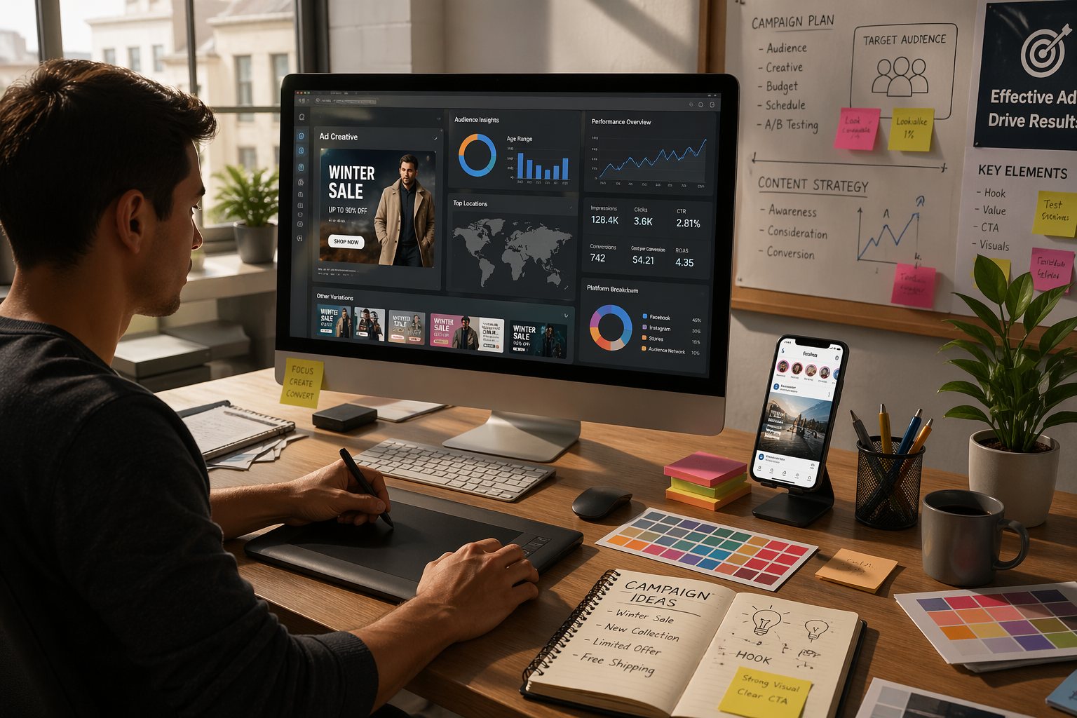 Social Media Ad Design