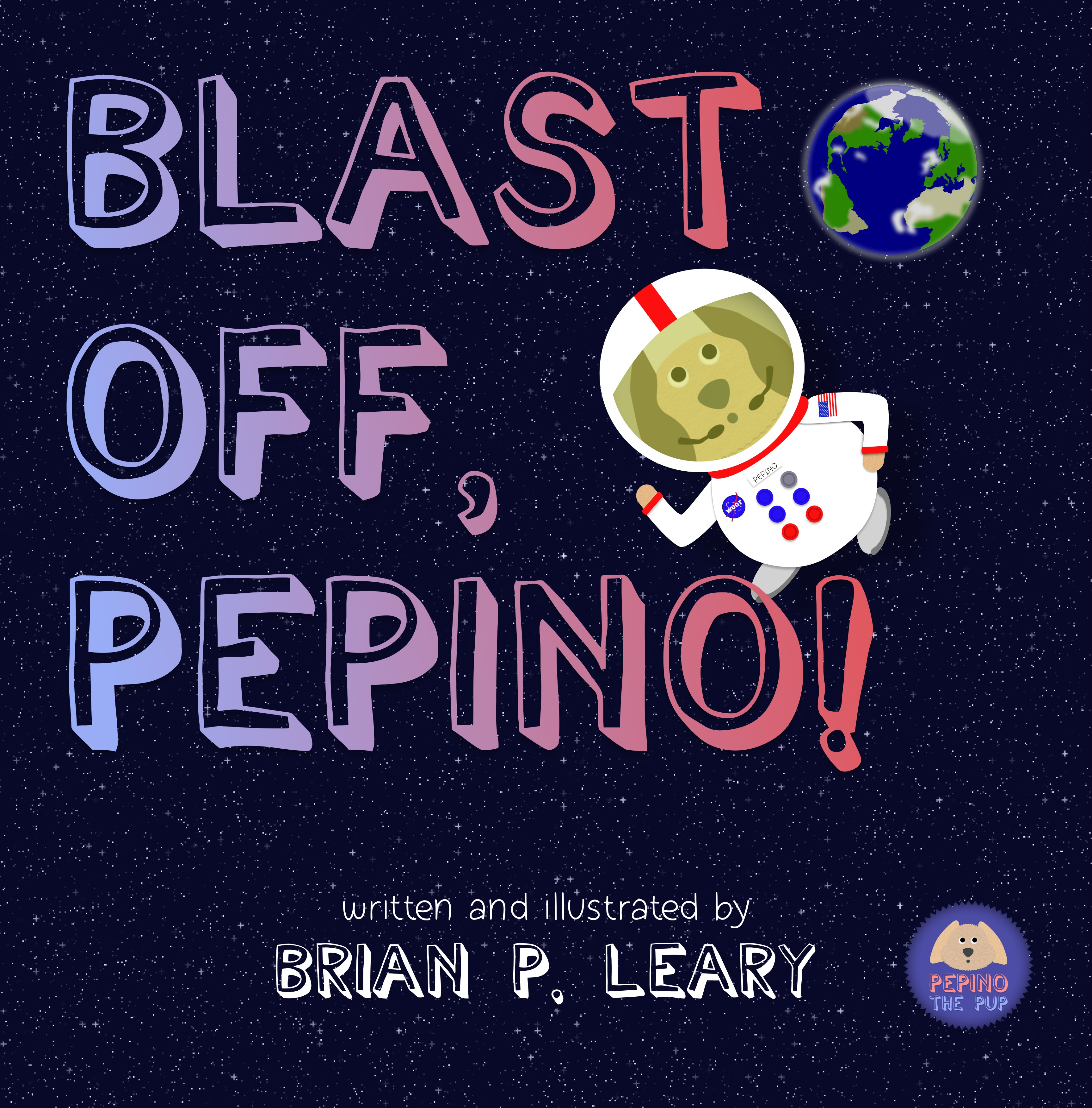 Blast Off Pepino book cover