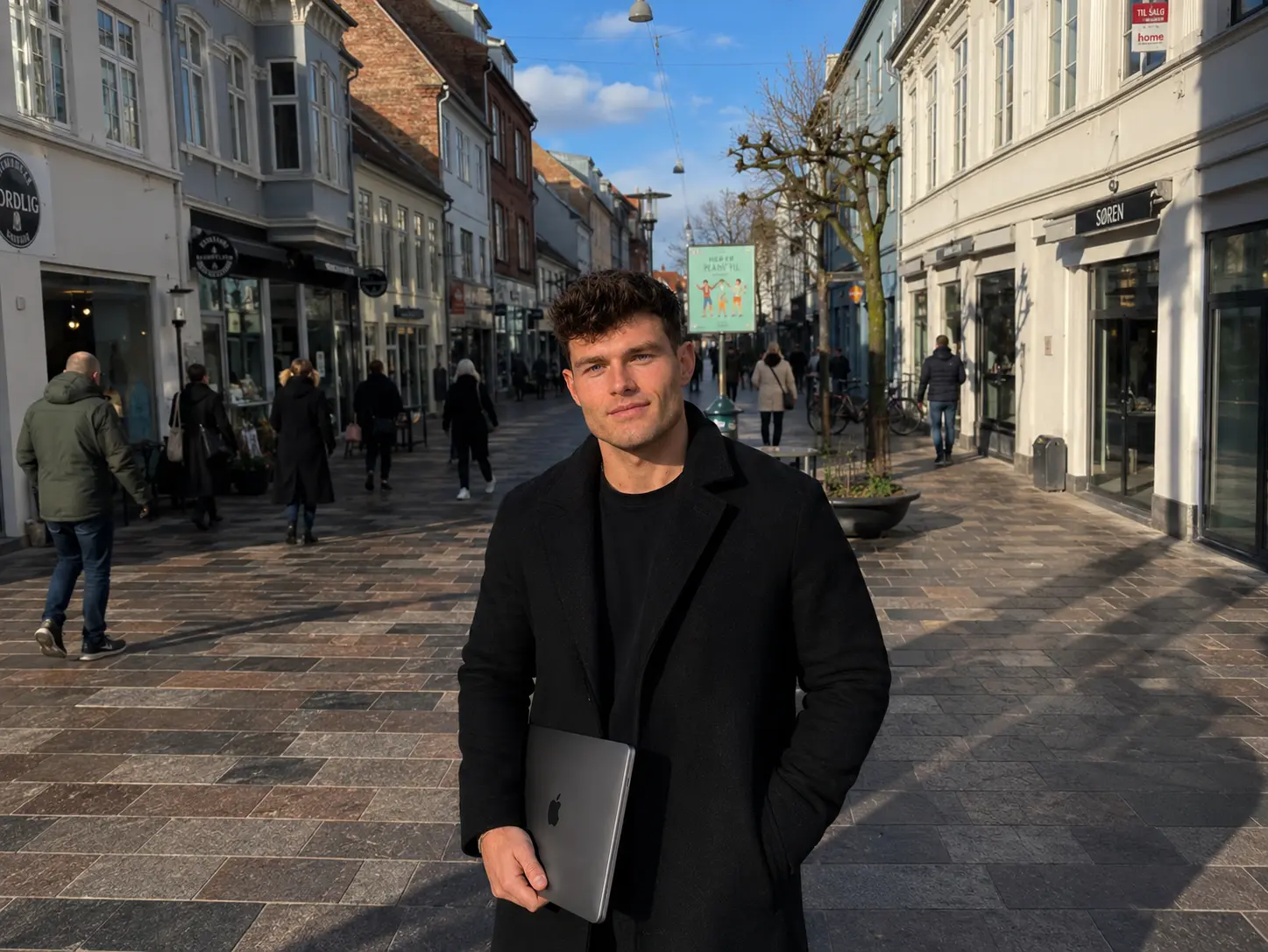 Billede fra odense gågade af Mads ME Digital