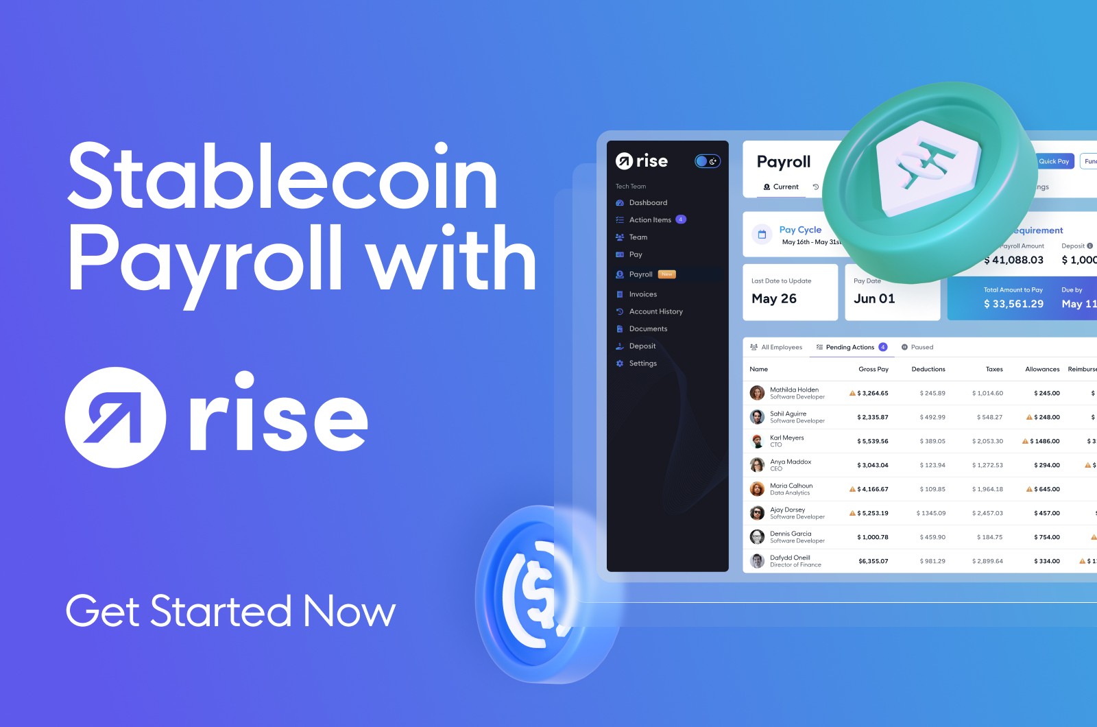 stablecoin payroll