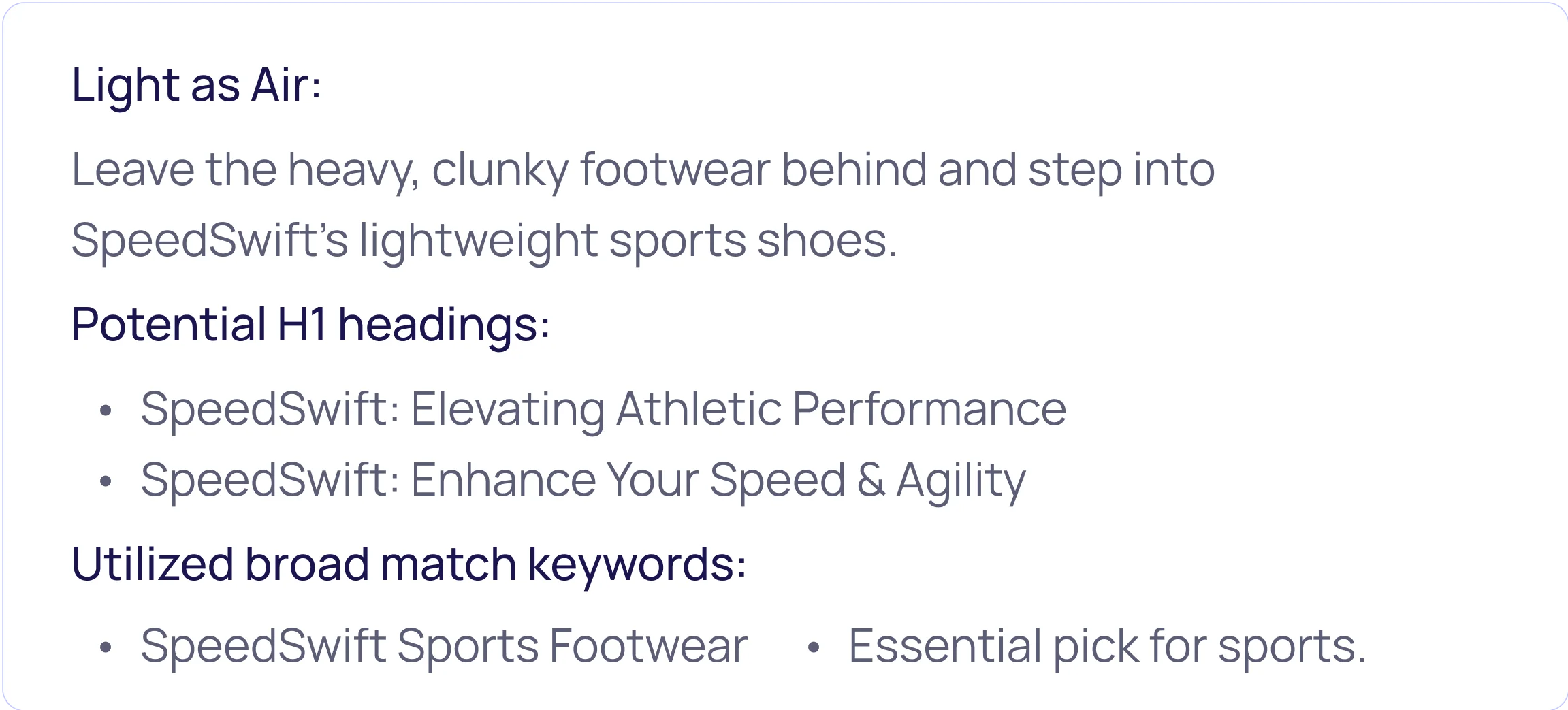 Product Description Generator Best Practices - 3