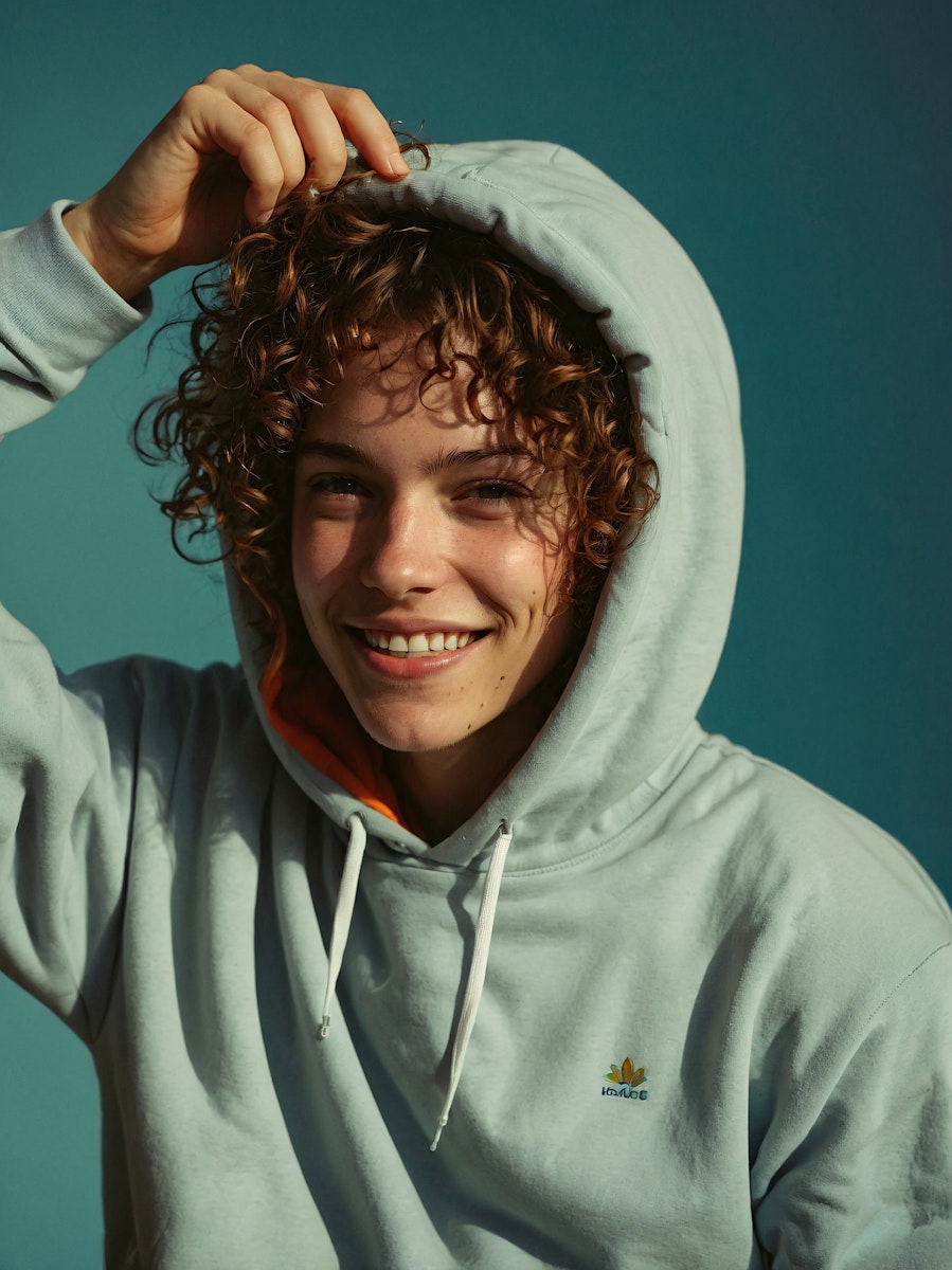 man in black collared shirt smiling