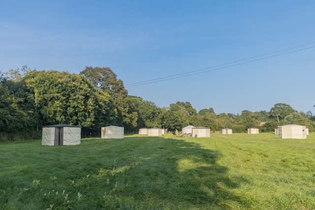 Pods at Barcombe Yurts, Sussex