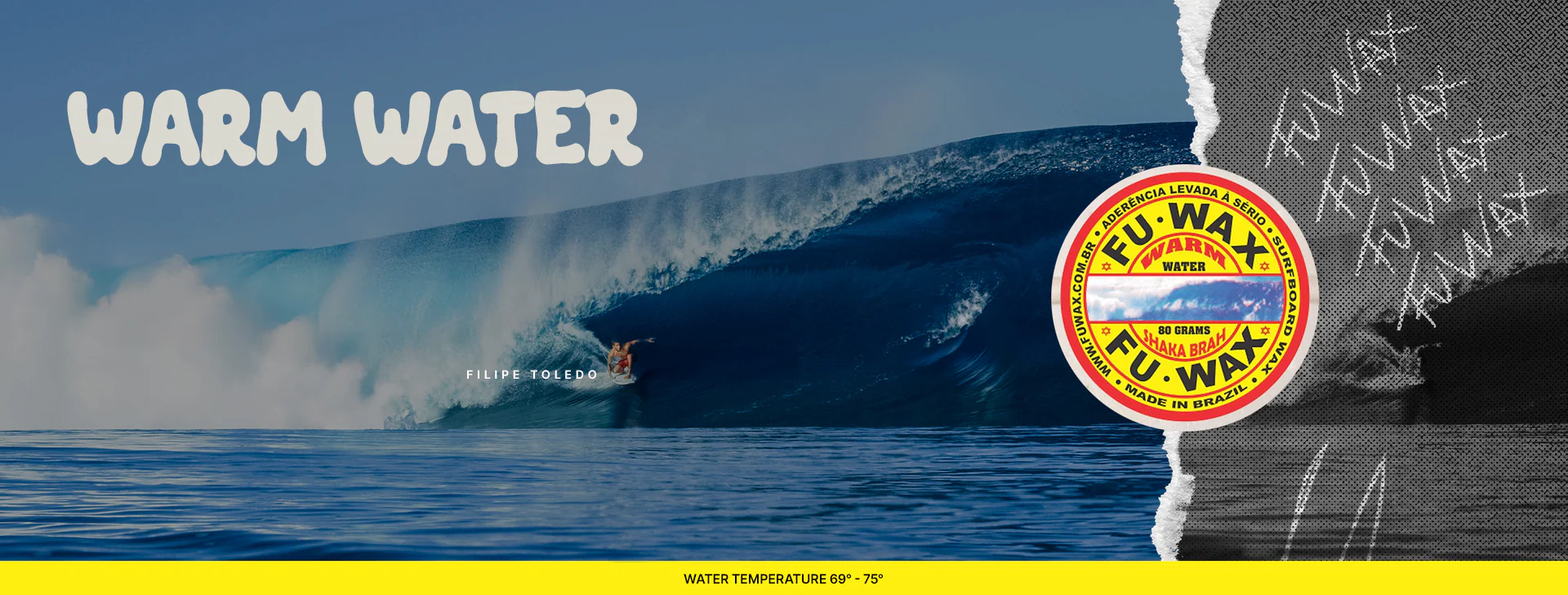 熱帶低氣壓 Low Pressure 獨家代理 Fu wax 衝浪板蠟 banner