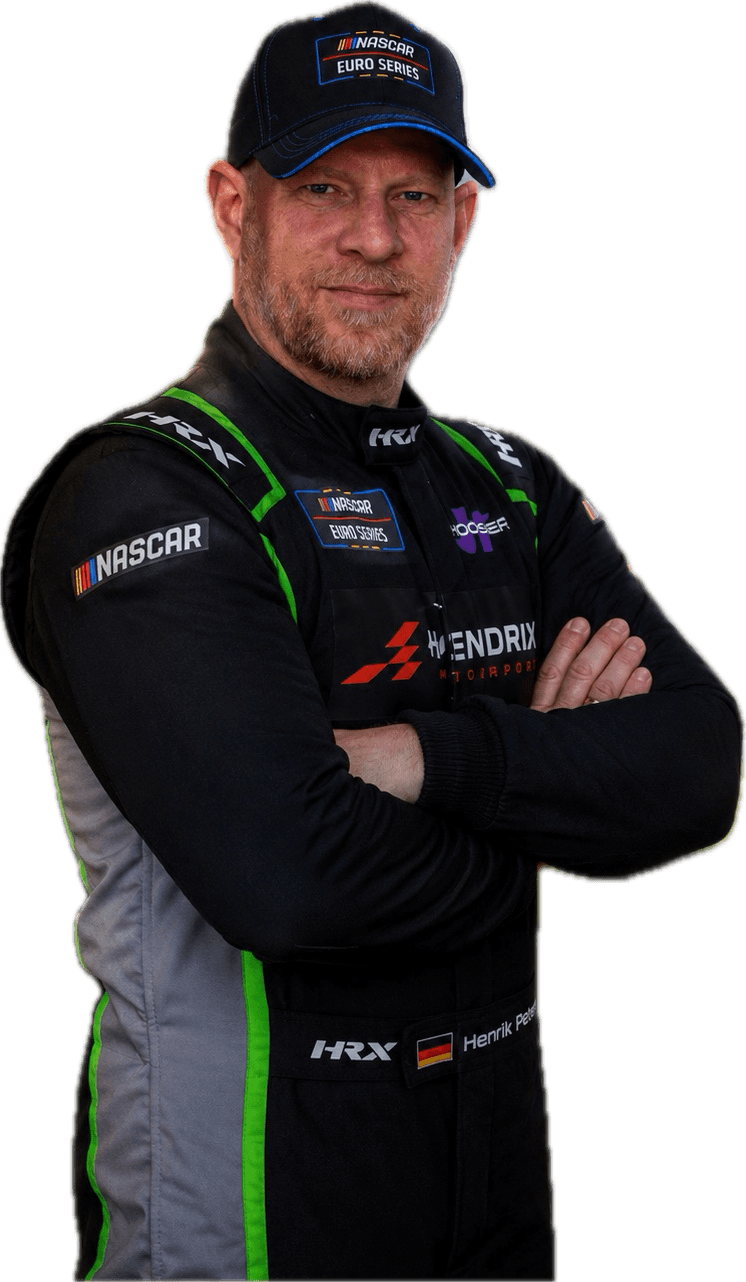 Henrik Peters in Hendriks Motorsport racing suit