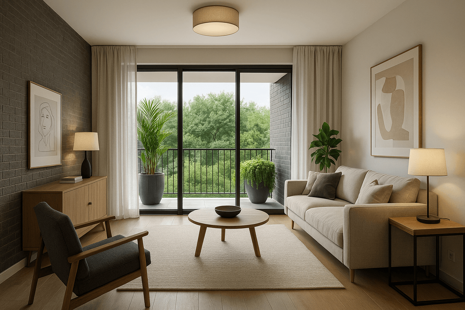 dark elegant bedroom