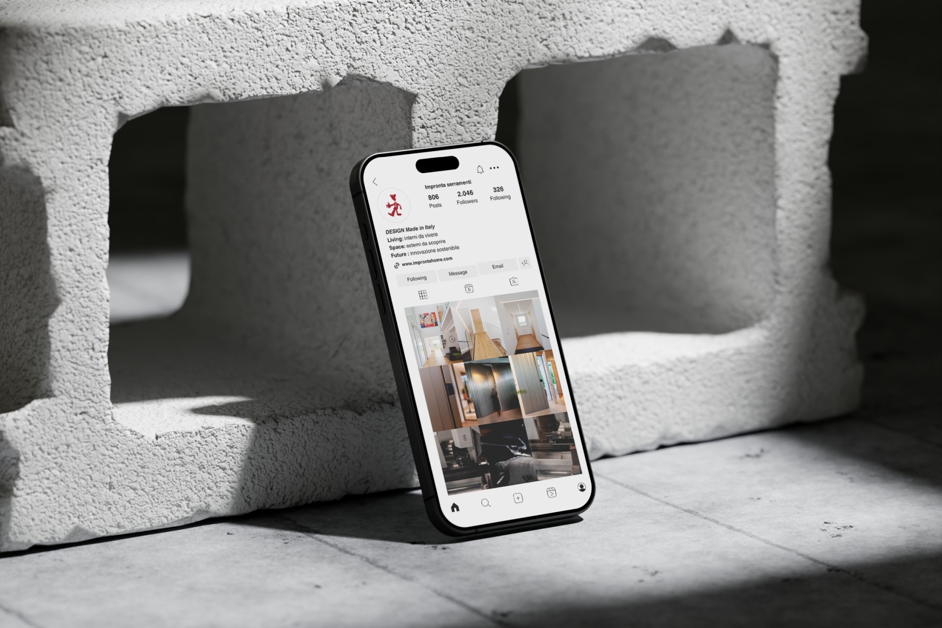 Agenzia di comunicazione, marketing e grafica a Treviso | Creazione sito web Impronta serramenti