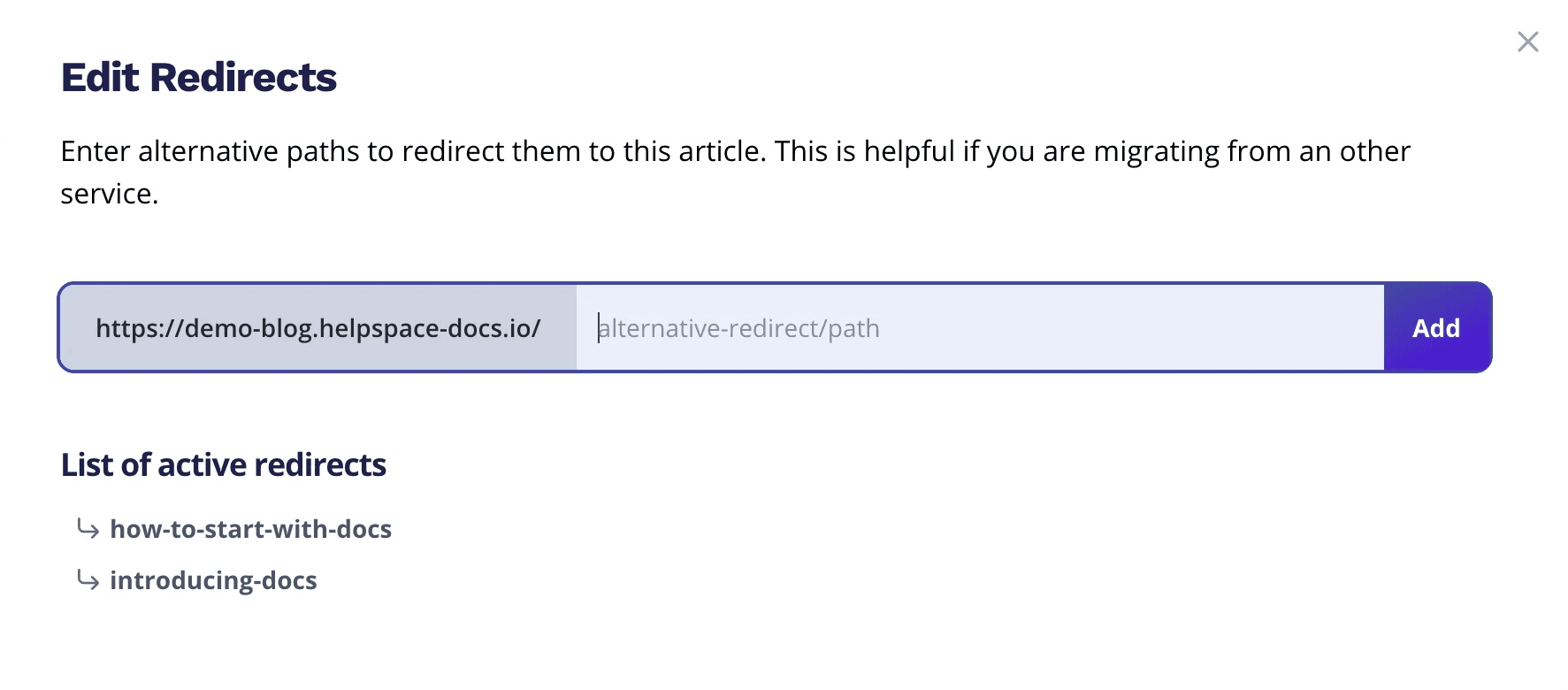 Docs Custom Slugs and Smart Forwarding