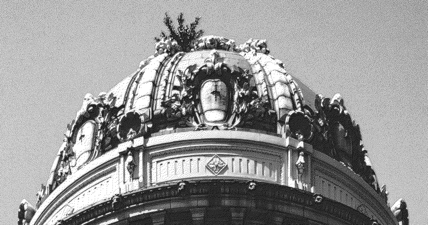 roof of a monument