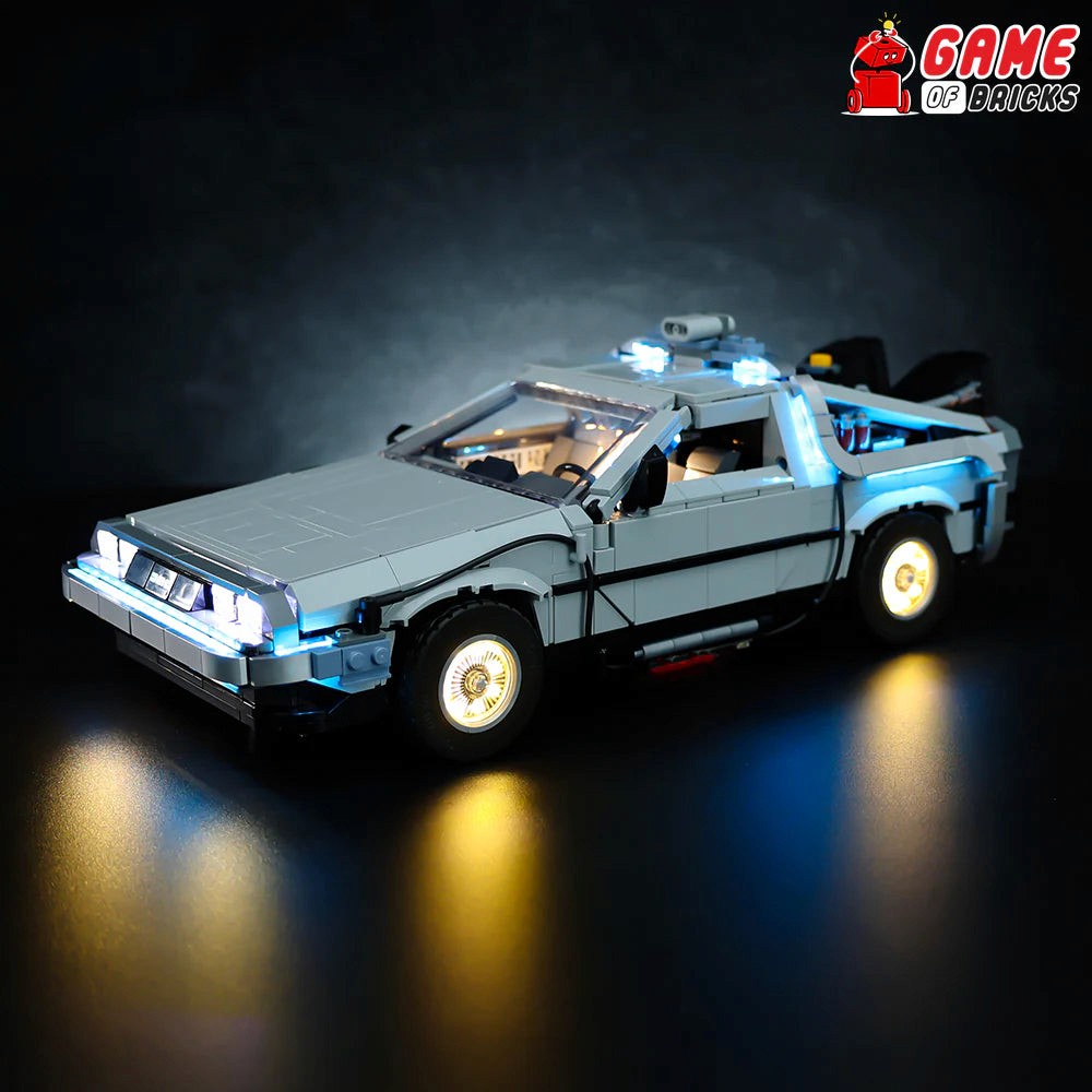 LED-lyssett til LEGO® Back to the Future Time Machine 10300, bilde 2 - Brikkenerd
