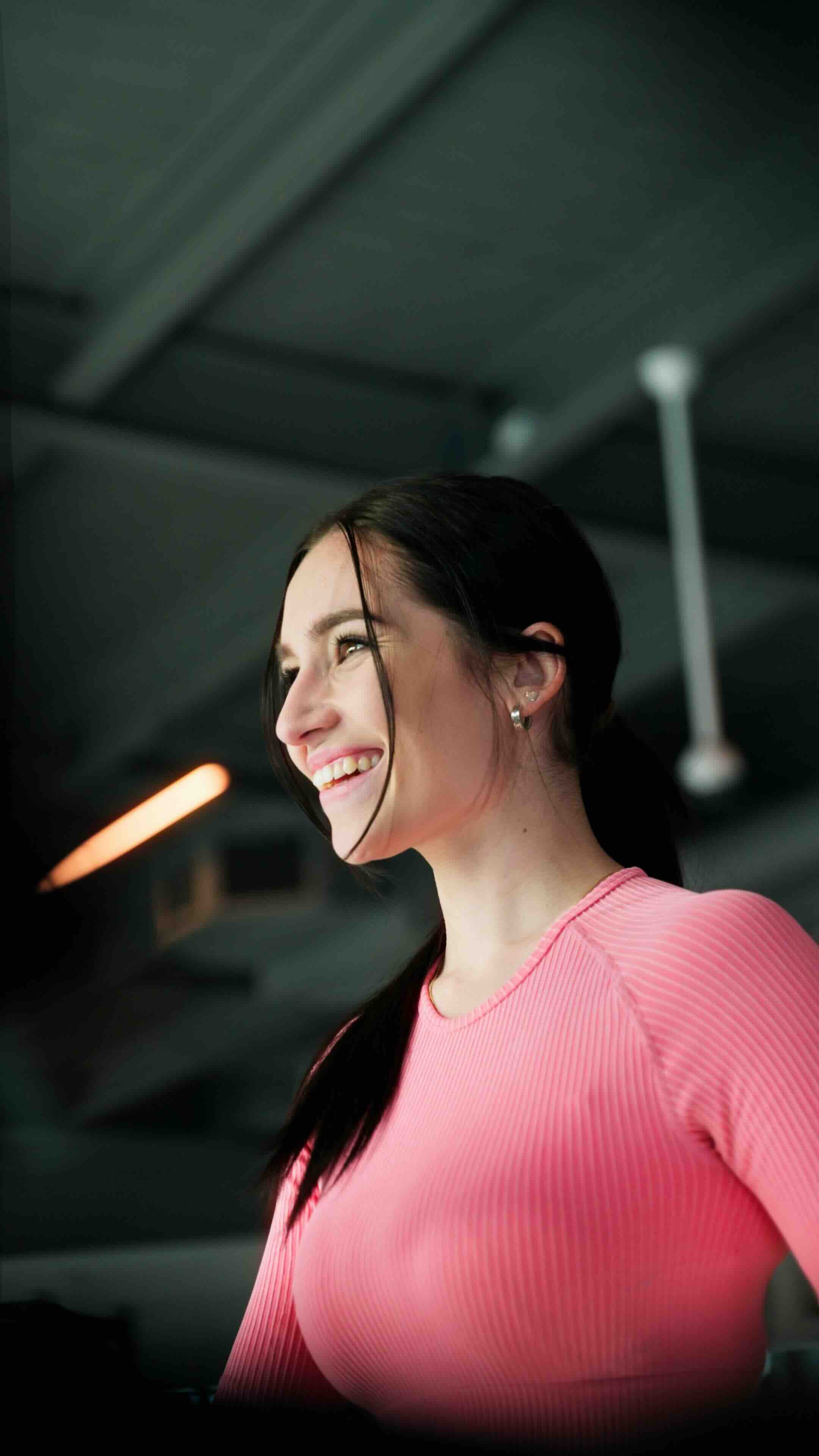 Female Training in a Gym