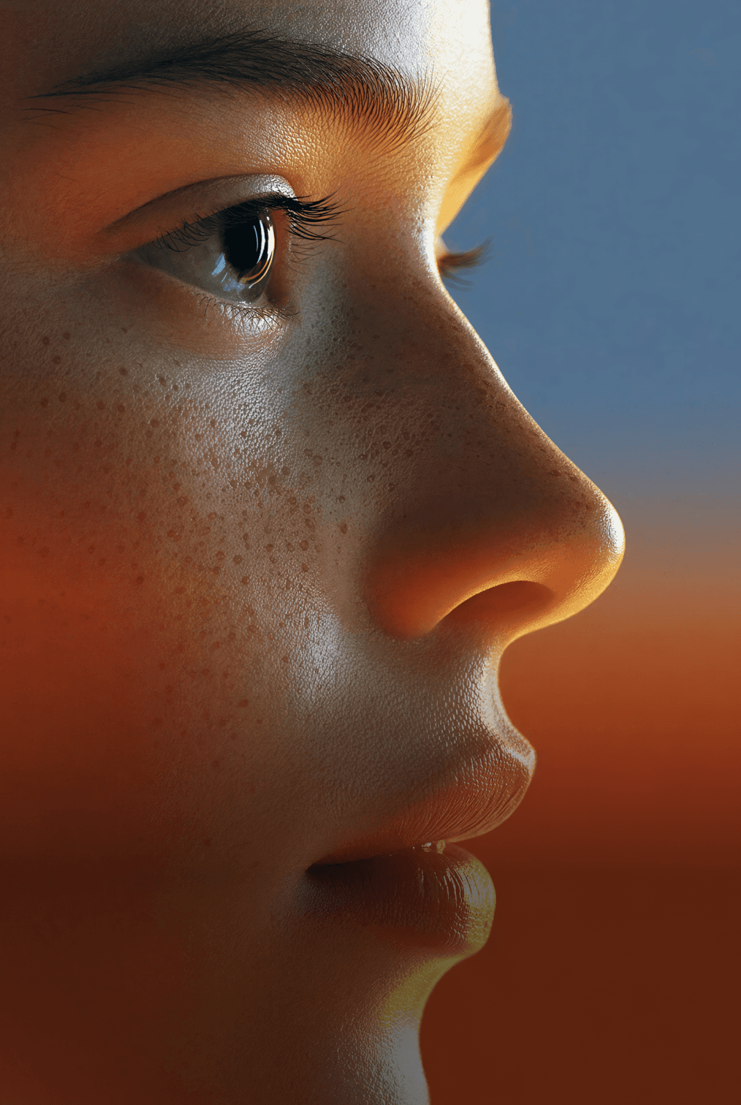 Women in Orange BG